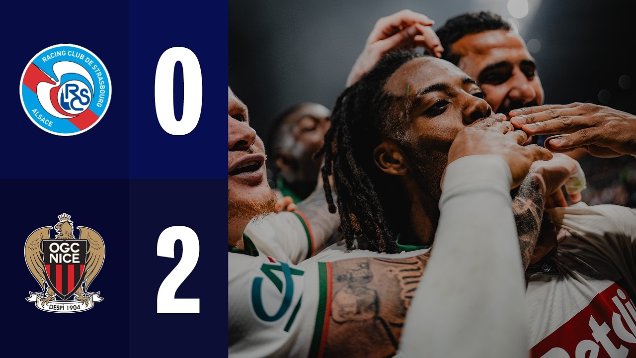 RC Strasbourg vs Nice Highlights