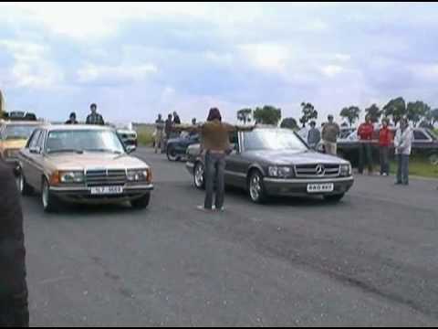 Mercedes W123 280 vs W126 560 SEC