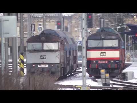 Železnice - Hvězdy pacifiku 749 121 a 749 253