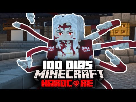 I Survived 100 Days Being a Demon Slayer In HARDCORE Minecraft...This Is What Happened