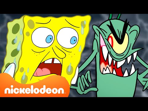 Губка Боб | Планктон творит ЗЛО 2 часа подряд! 😈 | @SpongeBobOfficial | Nickelodeon Cyrillic