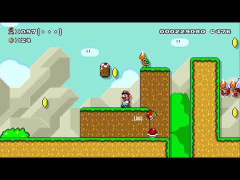 EMINENCE ENCLOSURE - NORMAL - 100 MARIO CHALLENGE - SUPER MARIO MAKER - NO COMMENTARY 1az