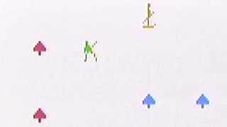 Alpine Skiing Magnavox Odyssey 2 Gameplay Down Hill & Slalom
