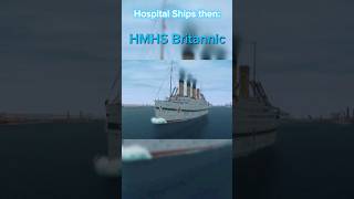 Hospital Ships now VS then #shorts #ship #hospital #now #vs #then #mercy #hmhs