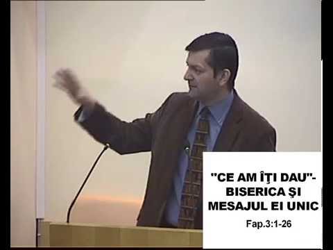 Joi 19 Februarie - Marius Birgean - Ce am iti dau; Biserica si mesajul ei unic