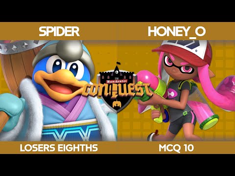 Top 8: Manchester Conquest 10 -  Spider (Dedede, Joker) vs honey_o (Inkling) Losers Eighths
