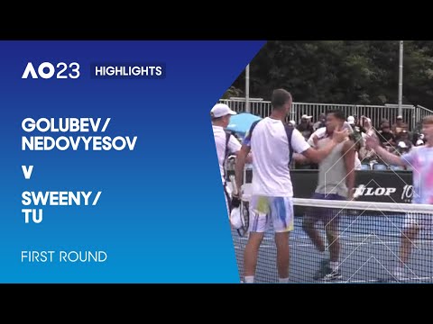 Golubev/Nedovyesov v Sweeny/Tu Highlights | Australian Open 2023 Round 1