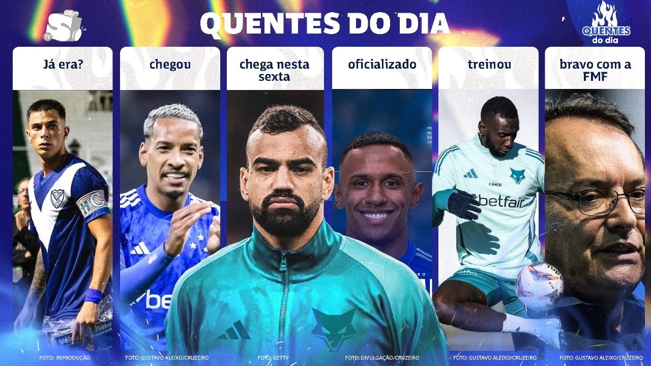 MATHEUS PEREIRA CHEGOU • CRUZEIRO RETOMA NEGOCIAÇÃO POR VALENTIN? FABRÍCIO BRUNO CHEGA NESTA SEXTA