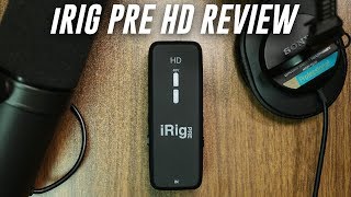 Video thumbnail for IK Multimedia iRig Pre HD Interface Review / Explained by Podcastage
