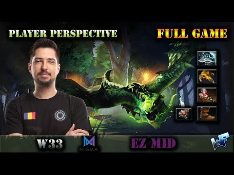 W33 | Viper Vs Leshrac MIDLANE [ Counter Pick For Leshrac ] Dota 2 Gameplay