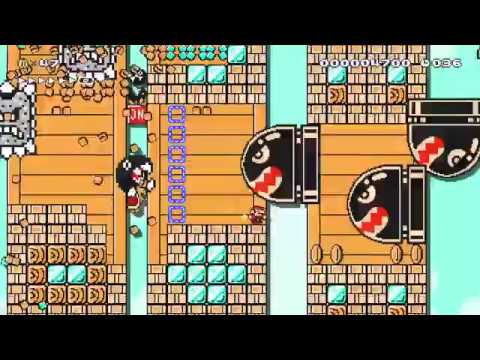 Super Mario Maker 2 Thwomp-It Chomp-It Demolition Co