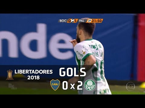 Boca Juniors 0 x 2 Palmeiras - Libertadores 2018 - Globo HD⁶⁰