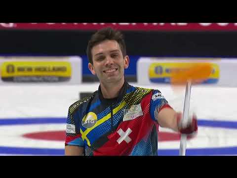 Last end of Weagle/Gushue vs Neuenschwander/de Cruz (2019 Continental Cup)