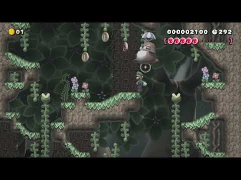 Three Terrors Of The Fire Swamp by Shebanator - Super Mario Maker 2 - No Commentary 1bu