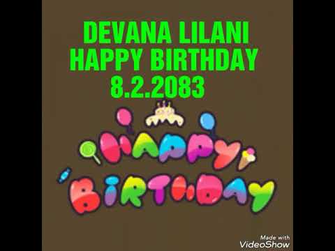happy birthday to DEVANA LILANI
