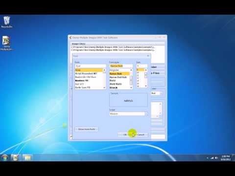 Stamp Multiple Images With Text Software