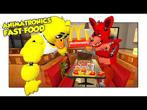 LAVORIAMO PER GLI ANIMATRONICS AL MCDONALD'S! - Gmod ITA Funny Moments w/ Luca