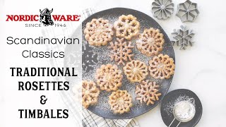 Swedish Rosette and Timbale Set Video
