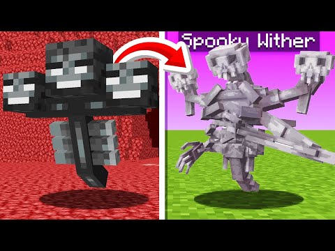 i remade every mob SPOOKY in minecraft...