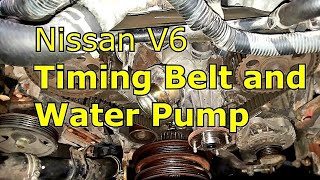 Nissan Frontier 3.3L Timing Belt and Water Pump Replacement