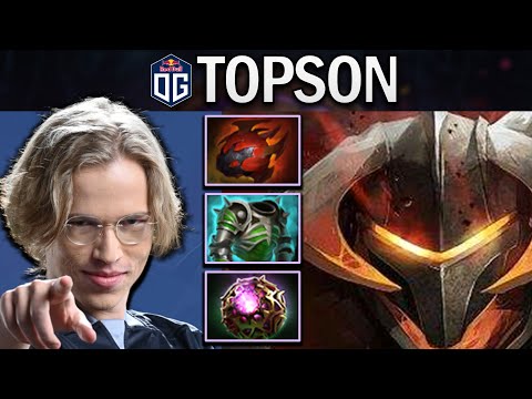 OG.TOPSON CHAOS KNIGHT WITH OCTARINE-TARASQUE - DOTA 2 GAMEPLAY