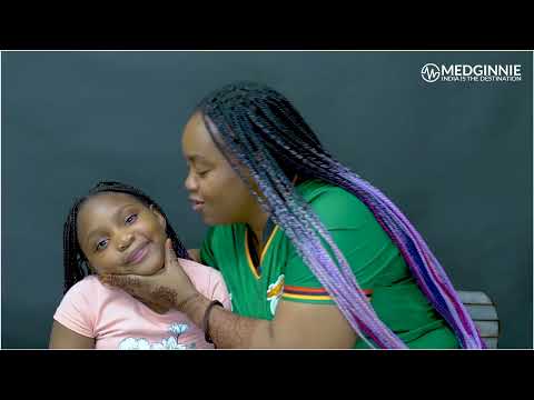 Nessaja Nelly Came from Zambia to India for Physiotherapy & Neurosurgery at Hospitals