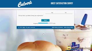 Do the Culver's Guest Satisfaction Survey Online