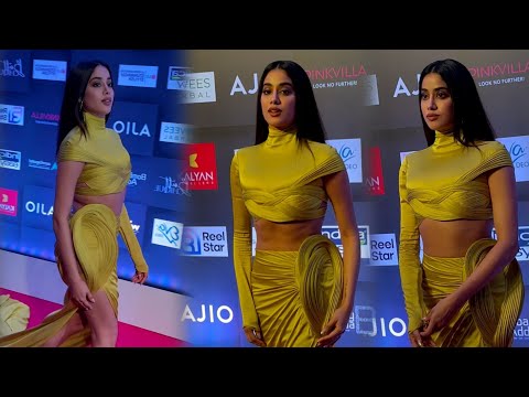 Jhanvi Kapoor Arrives At Pinkvilla Style Icon Award 2023