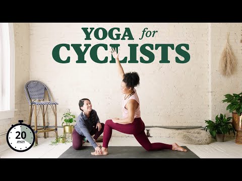 Yoga for Cyclists | 20 minutes *follow-along* | Deeply Moving with Elena Cheung