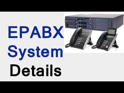 Epabx matrix system, model number: 412