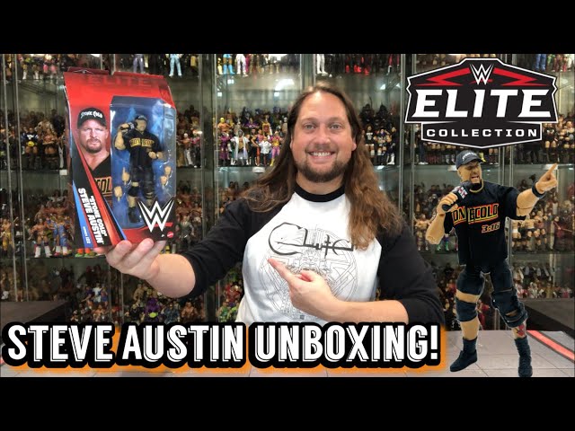 Vídeo relacionado con WWE Stone Cold Steve Austin Elite Greatest Hits 8 - Figura de acción de lucha libre
