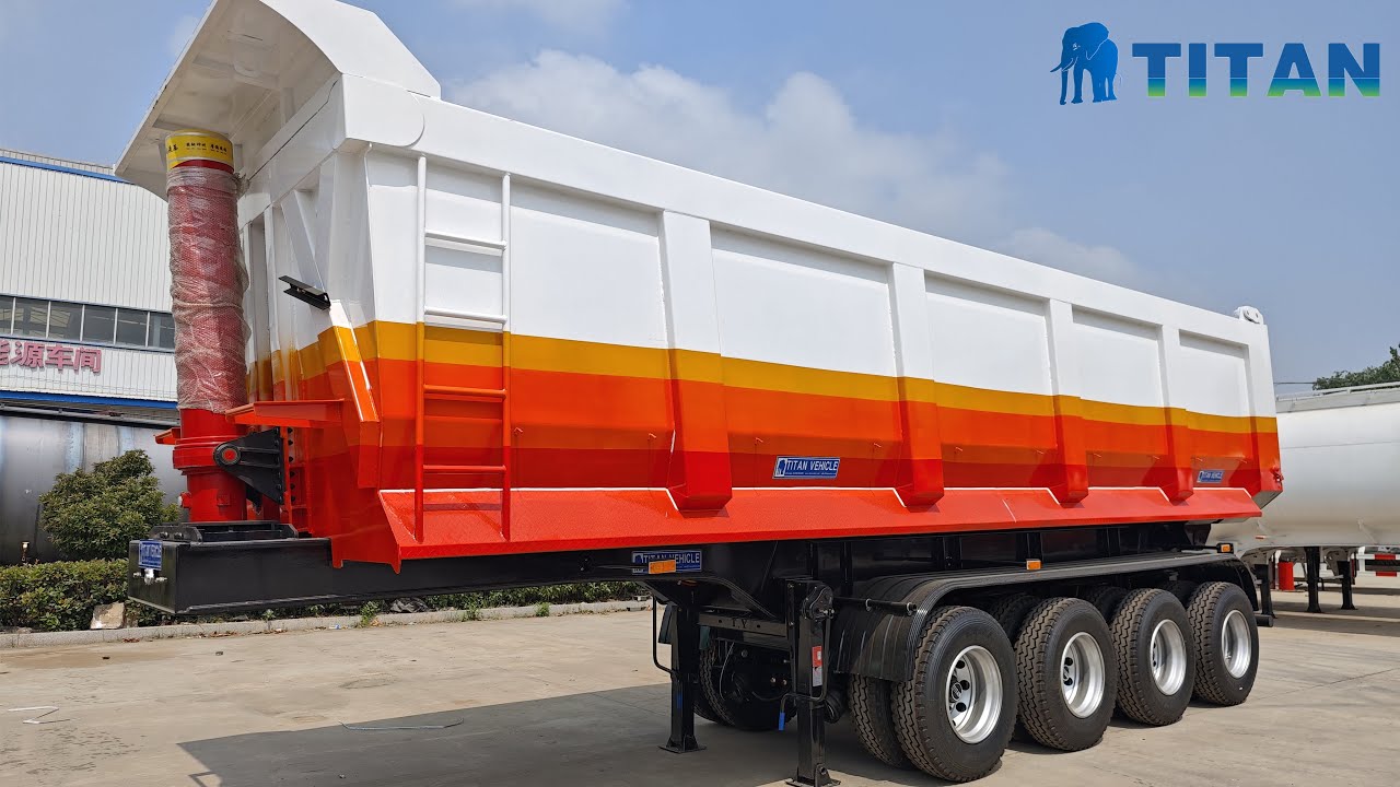 dump semi trailer