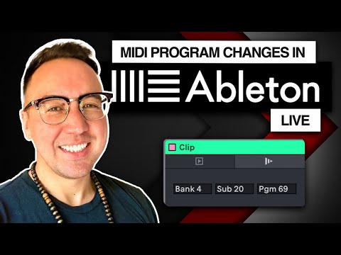 MIDI Program Changes in Ableton Live