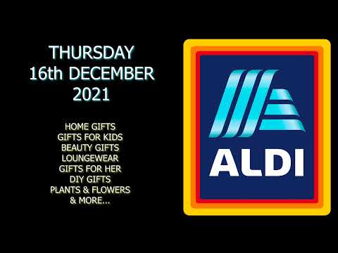 Aldi Special Buys Thursday 16th December 2021