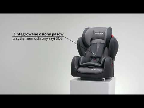 BabySafe Husky Grey Bērnu Autokrēsls 9-36 kg