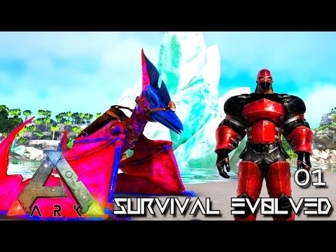 ARK: SURVIVAL EVOLVED - NEW SEASON EPIC START !!! E01 (MODDED ARK ETERNAL ISO CRYSTAL ISLES)