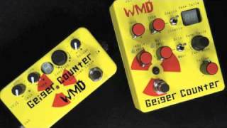 Video thumbnail for WMD Geiger Counter Guitar Pedal Demo by MusicGearFast.com by Music Gear Fast