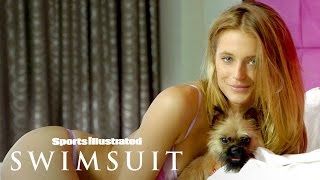 Kate Bock’s Shows You Her Puppy Love In Bed | Sports Illustrated Swimsuit
