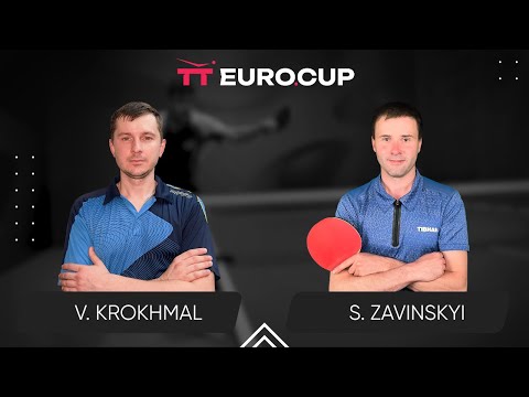 15:30 Vitalii Krokhmal - Serhii Zavinskyi 02.02.2024 TT Euro.Cup Ukraine Professional. TABLE 3