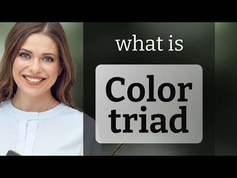 Understanding the "Color Triad" in English