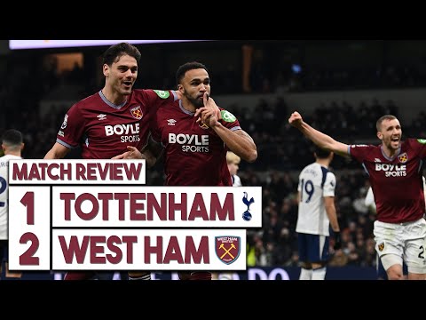 Spurs 1-2 West Ham Review | WE BEAT THEM AGAIN AND I LOVE IT!!! | Wilson last minute winner!!!