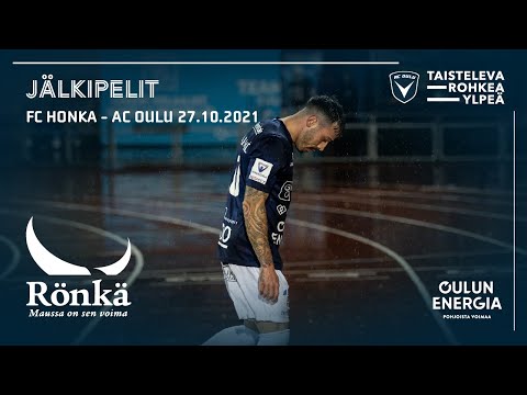 ACOTV: Rönkä jälkipelit FC Honka - AC Oulu 27.10.2021 (Veikkausliiga)