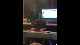 Deshawn Tatem creates in a session with Artist Change Wesson, Erica Starr, and Tamara Gorgeous...