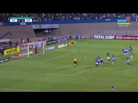 GOL DE PÊNALTI RAFAEL MOURA! Goias 2 x 0 Avai - Brasileirão 2019