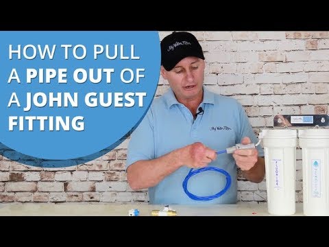 How to Pull the Pipe Out of a John Guest