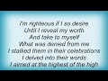 Amorphis - A Servant Lyrics