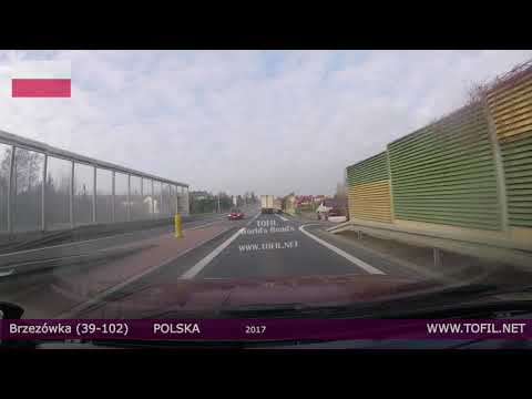 Brzezówka (39-102) POLAND 2017 Dashcam Driving Movies WWW.TOFIL.NET
