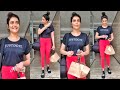 Karishma Tanna Spotted Outside Gym In Andheri