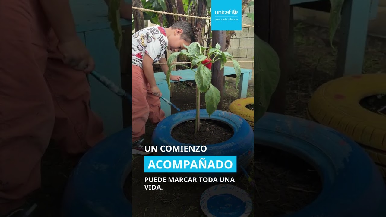 Un comienzo acompañado puede marcar toda una vida  #educación #unicefcostarica