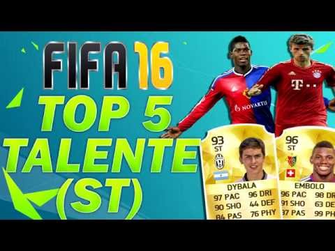 FIFA 16 KARRIEREMODUS - TOP 5 BESTEN TALENTE : STÜRMER (ST) - FIFA 16 KARRIERE TIPPS ENTWICKLUNG